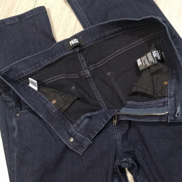 PAIGE Federal Slim Straight Jeans In Inkwell size 31 - Picture 10 of 12